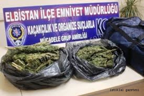 Elbistanda Uyuşturucu Operasyonu