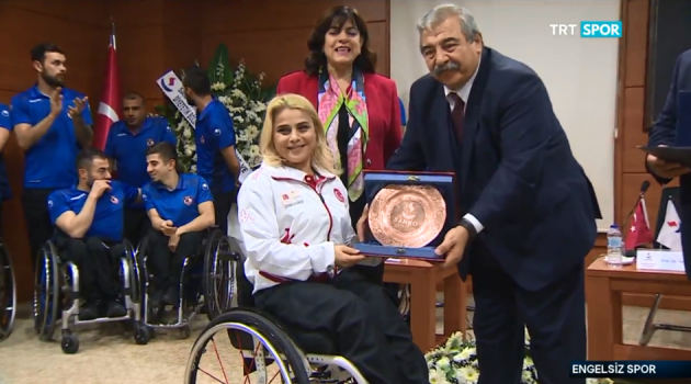 ENGELLERİ AŞMAK SEMPOZYUMU TRT SPOR’DA YER ALDI