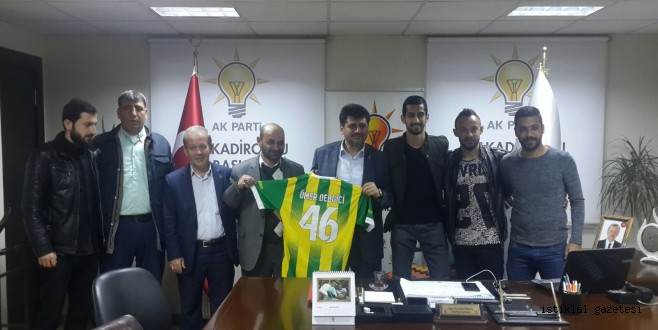 FİDANSPOR'DAN AK PARTİYE ZİYARET