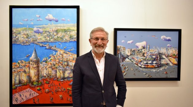 -GAFUR UZUNER’İN SERGİSİNE İLGİ.