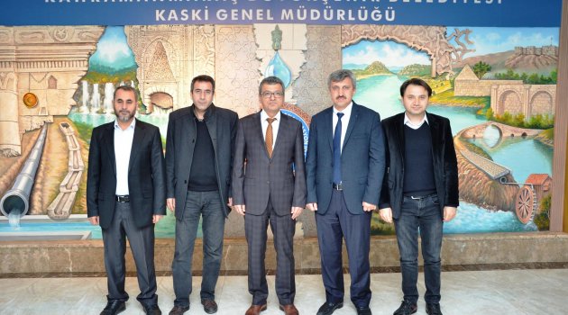 GASKİ GENEL MÜDÜRÜ SÖNMEZLER’DEN KASKİ’YE ZİYARET
