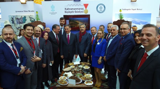 GASTRONOMİ ZİRVESİNDE KAHRAMANMARAŞ STANDINA YOĞUN İLGİ