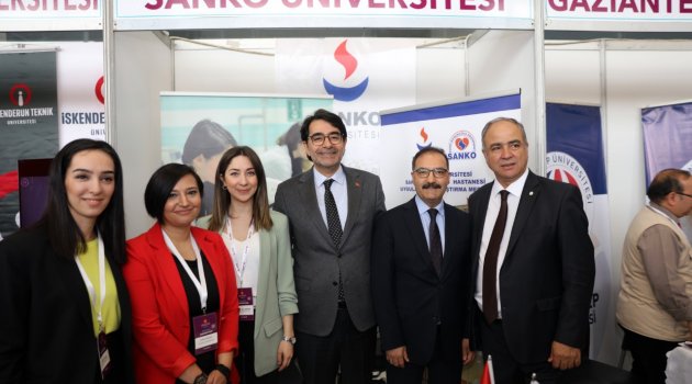 İPEKYOLU KARİYER FUARI - SANKO ÜNİVERSİTESİ STANDI YOĞUN İLGİ GÖRÜYOR
