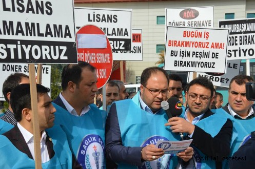 "İŞ BIRAKMIYORUZ AMA BU İŞİN DE PEŞİNİ BIRAKMIYORUZ"