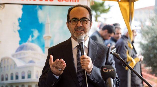 İSLAHİYE ABDULKADİR KONUKOĞLU CAMİSİ’NİN TEMELİ ATILDI