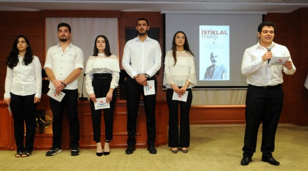 SANKO ÜNİVERSİTESİ’NDE “MİLLETİN SESİ MEHMET AKİF” KONULU TÖREN DÜZENLENDİ