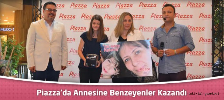 Kahramanmaraş Piazza’da Annesine Benzeyenler Hediye Kazandı
