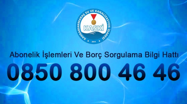 KASKİ’DE BORÇ SORGULAMAK ÇOK KOLAY