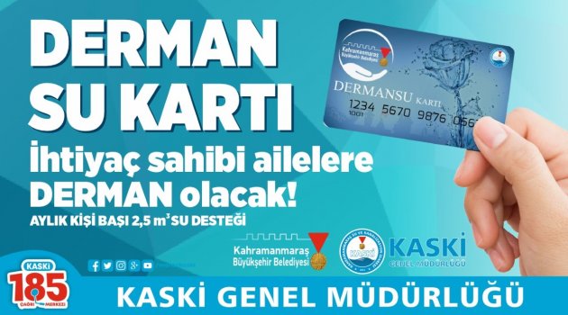 KASKİ’DE SU TÜKETİM DESTEĞİ DÖNEMİ BAŞLADI