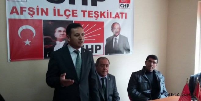 Kesen Afşin'de Partileri ile Buluştu