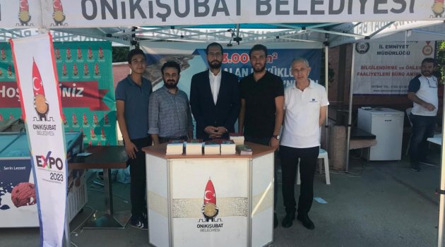 KSÜ’de Onikişubat Belediyesi Standı’na Yoğun İlgi