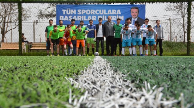 KÜTÜPHANELER FUTBOL TURNUVASI BAŞLADI