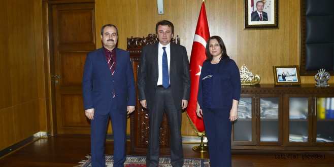KYK MÜDÜRÜ ÖZTÜRK’TEN BAŞKAN ERKOÇ’A ZİYARET