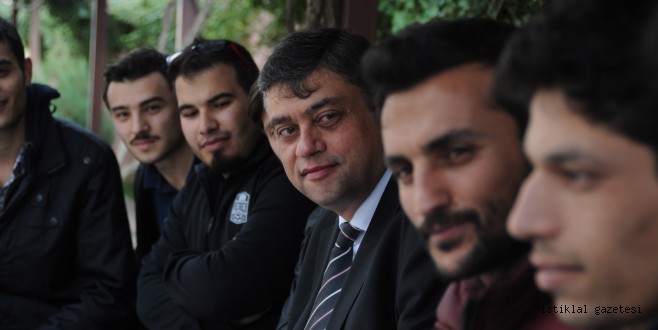 Mahmut Arıkan'ın Üniversite Ziyareti