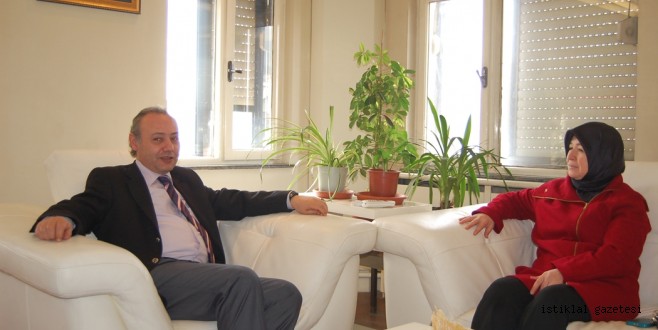 Reyhanlıoğlu’ndan KGC Başkanı Sayın’a Ziyaret