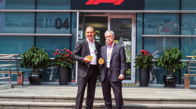 ROSLAND SERMAYE KURULU ÜYELİKLER BİLEŞİMİ 1000 YILI NDA ROSLAND CAPITAL COMMEMORATES MILESTONE 1,000TH FORMULA 1® GRAND PRIX WITH SPECIAL EDITION 1KG GOLD COIN