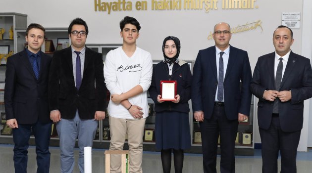 SANKO OKULLARI 15’İNCİ NASA BULUŞ ŞENLİĞİNDEN ÖDÜL İLE DÖNDÜ