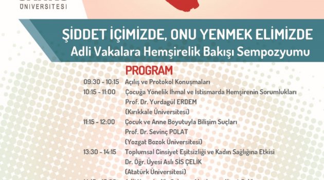 SANKO ÜNİVERSİTESİ’NDE “ADLİ VAKALARA HEMŞİRELİK BAKIŞI” KONULU SEMPOZYUM DÜZENLECEK