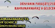 Yamaç Paraşütü Türkiye Rekoru Kahramanmaraş'ta Kırıldı