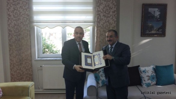 TÜRKİYE DİYANET VAKFI GENEL MÜDÜRÜ AFŞİN’İ ZİYARET ETTİ