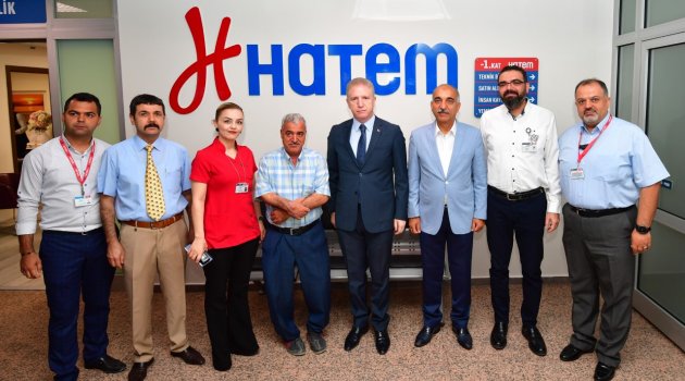 Vali Gül’den özel hastanelere ziyaret