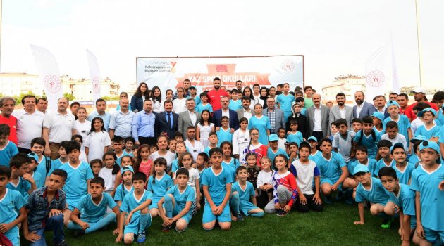 YAZ SPOR OKULLLARI AÇILDI