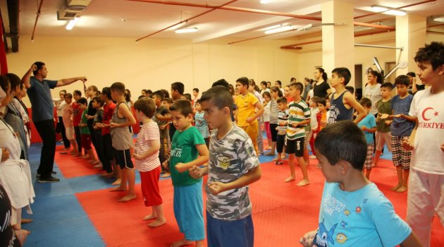 YAZ SPOR OKULU “Taekwondo” BRANŞINA YOĞUN İLGİ